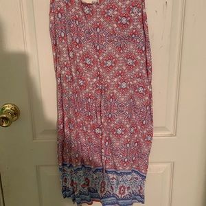NWT Pink Republic Pink and Blue Dress L